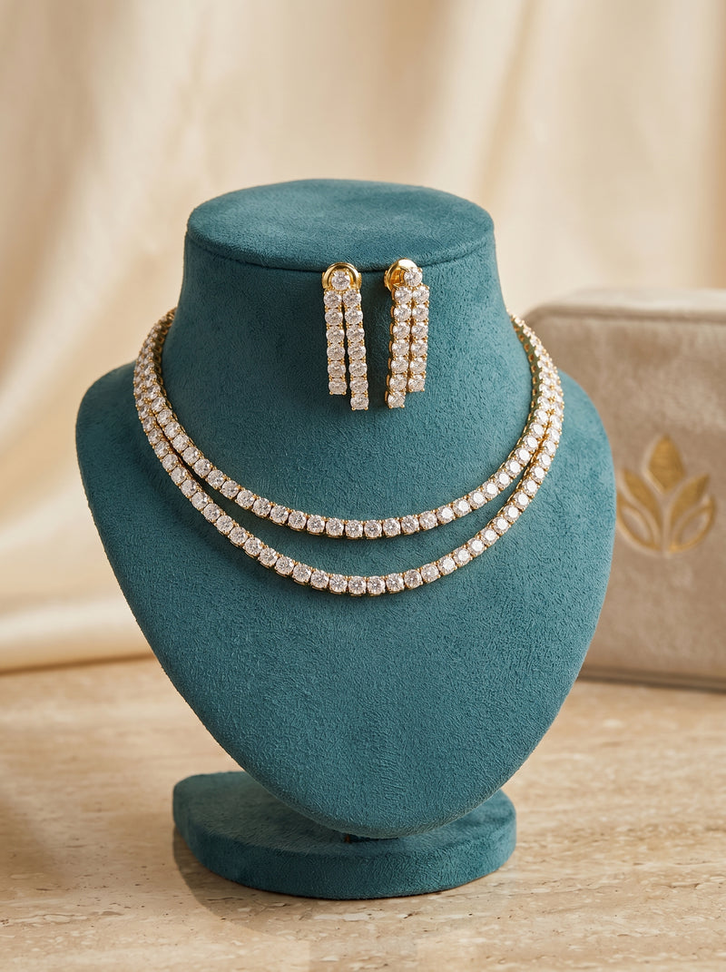 Diamond Luxe Double Line Set