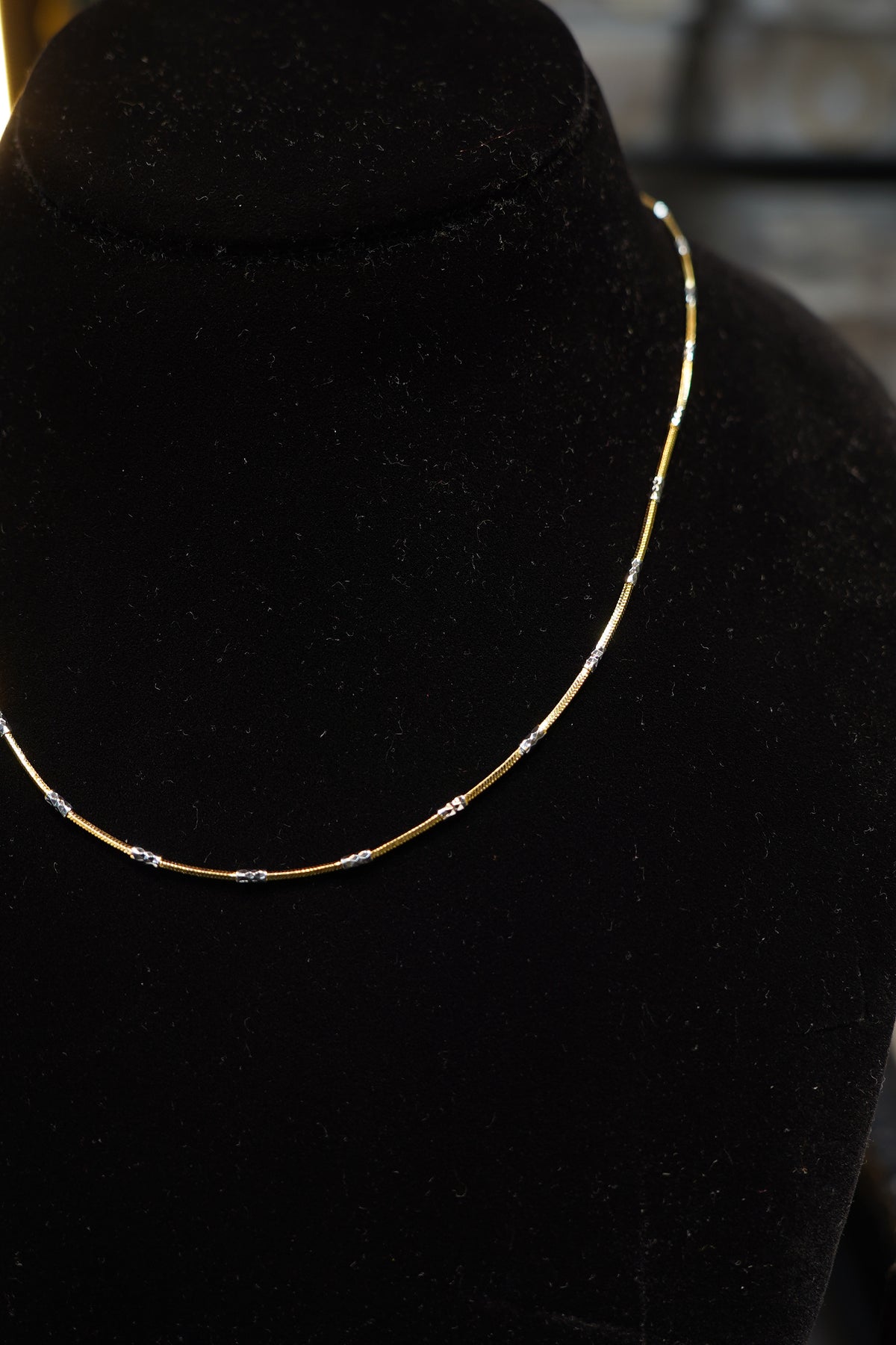 Singapore Style Two-Tone Chain