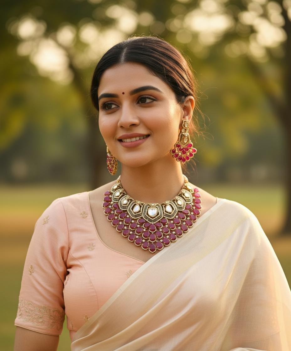 RIYA — Rani Rosa Set