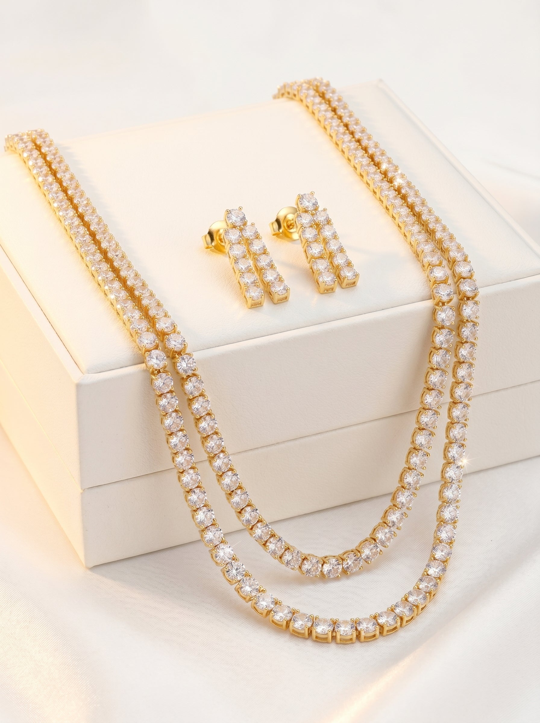 Diamond Luxe Double Line Set