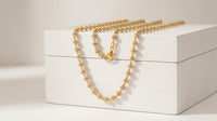 Diamond Cut Matar Mala Chain