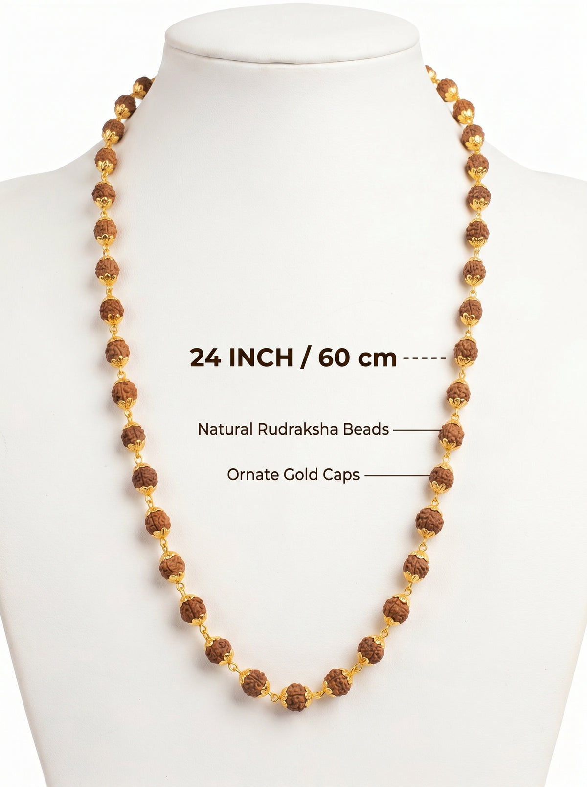 Rudraksha Mala Chain