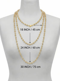 Diamond Cut Matar Mala Chain