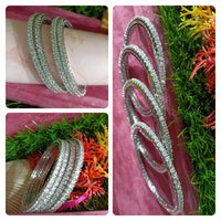 Diamond Luxe Single Line Bangles